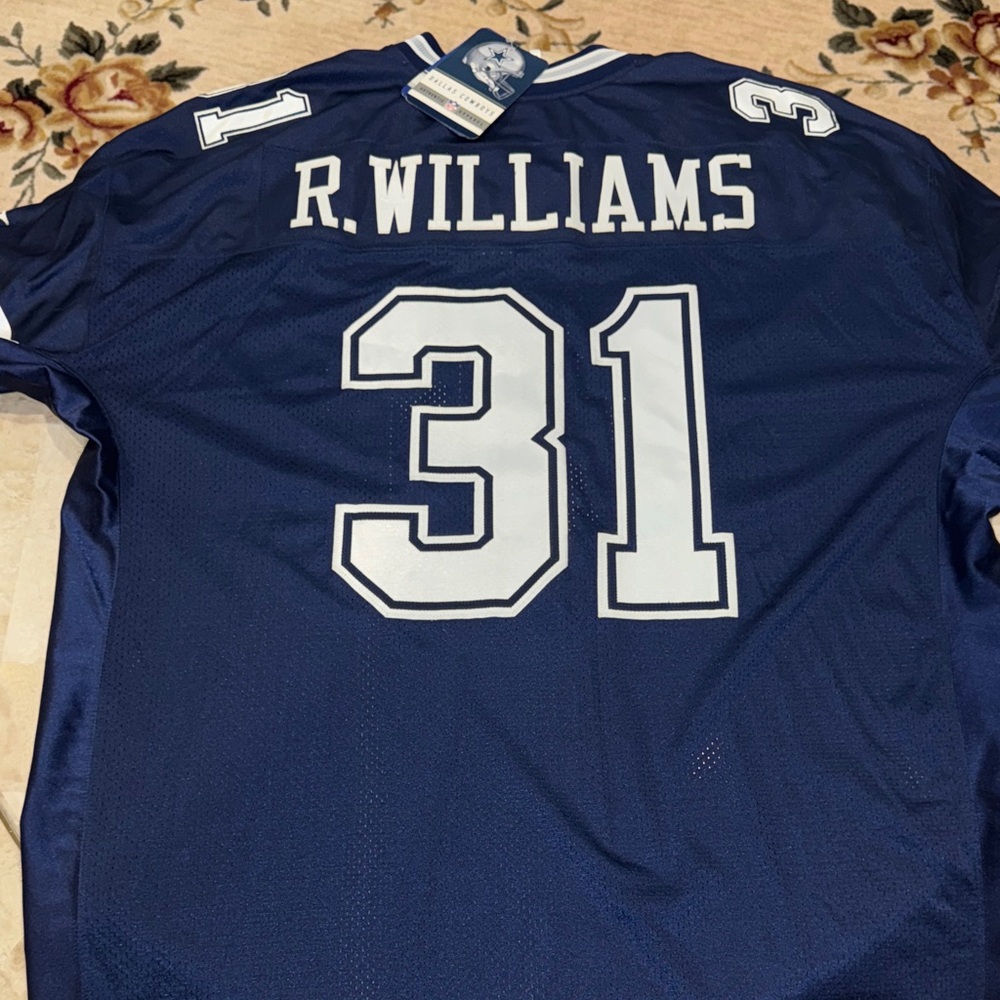 Dallas Cowboys 31 Roy William Jersy Blue and White Men's Jersey -XXL - Picture 8 of 8